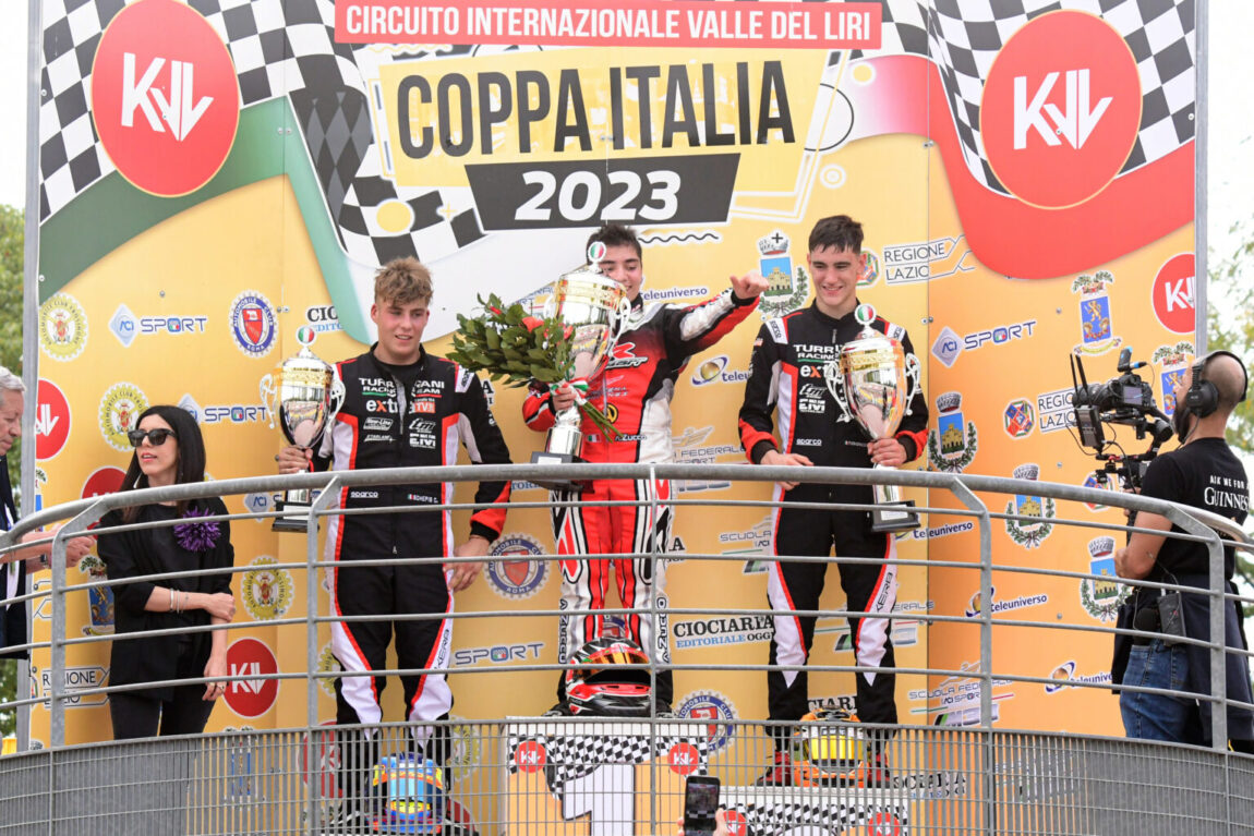 2023 - Vittoria coppa Italia KZ2